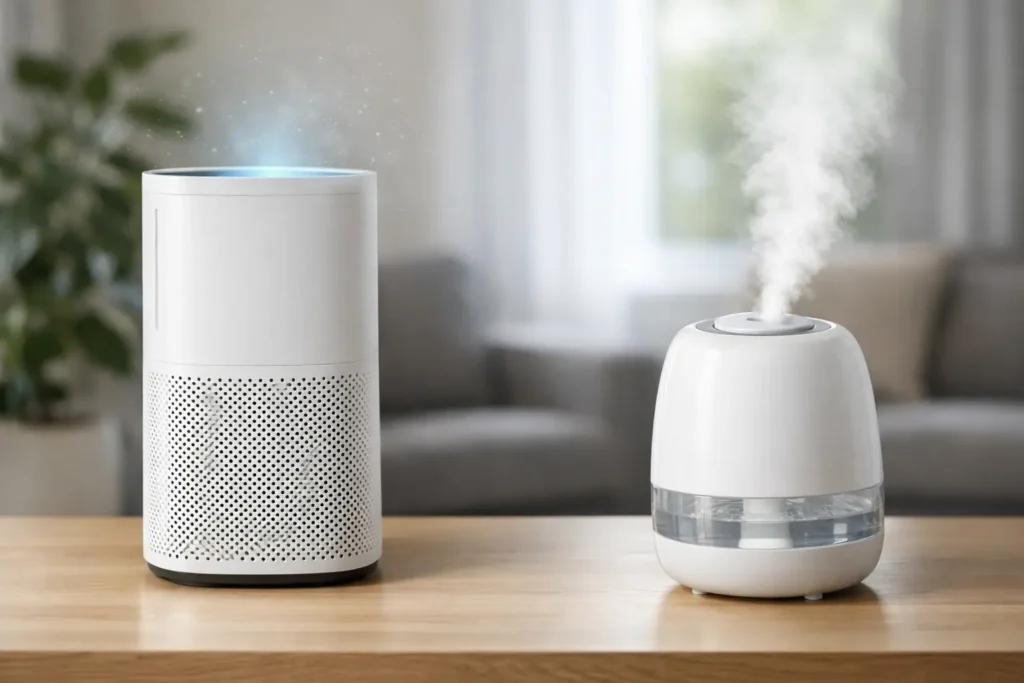 Air Purifier Versus Humidifier Explained