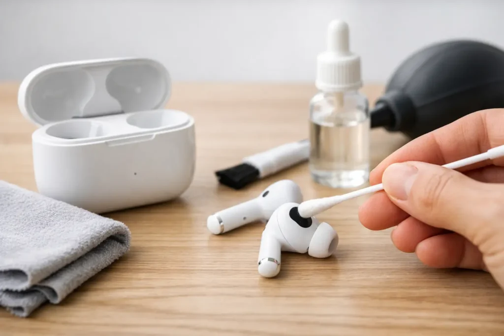 How to Clean Wireless Earbuds Without Damage